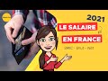 Le salaire en france smic  brut  net 2021