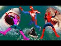 GTA 5 Ragdoll Spiderman Jumping Into Pool (Euphoria Physics/Ragdolls) #24