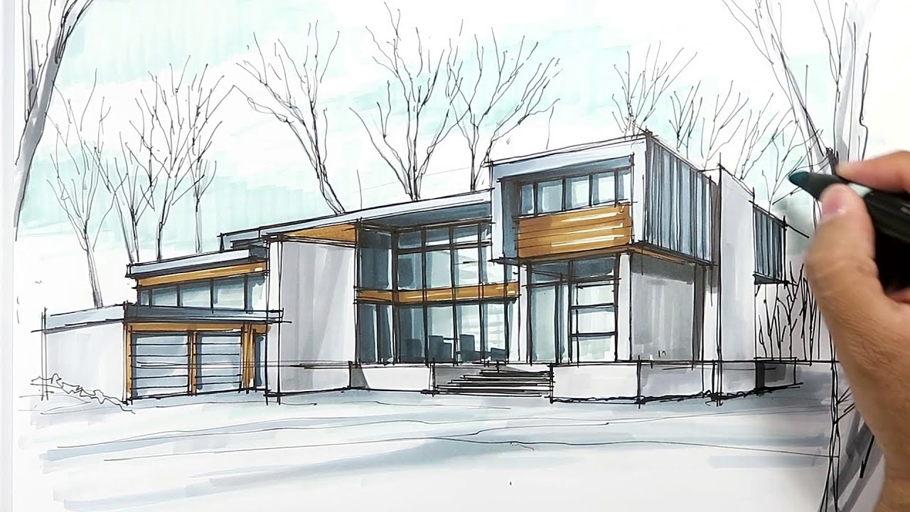 Why Sketching Architecture is so Helpful for Beginners