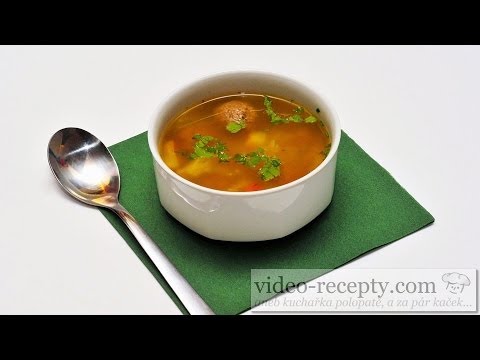 Video: Recept Na Líné: Knedlíková Polévka