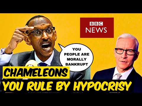 YOU HAVE NO LESSONS TO TEACH AFRICANS YOU HYPOCRITES, PRES. PAUL KAGAME BANISHES THE  ARROGANT BBC