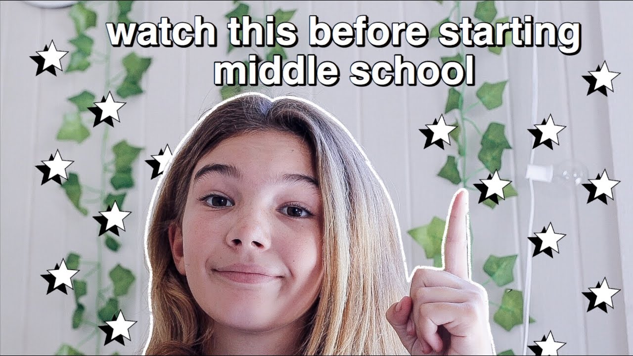 Advice For 6Th Graders || Middle School Advice (Back To School 2020)