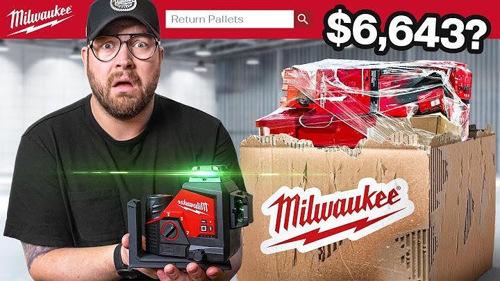 I Bought Milwaukee Tool Returns for $6,643