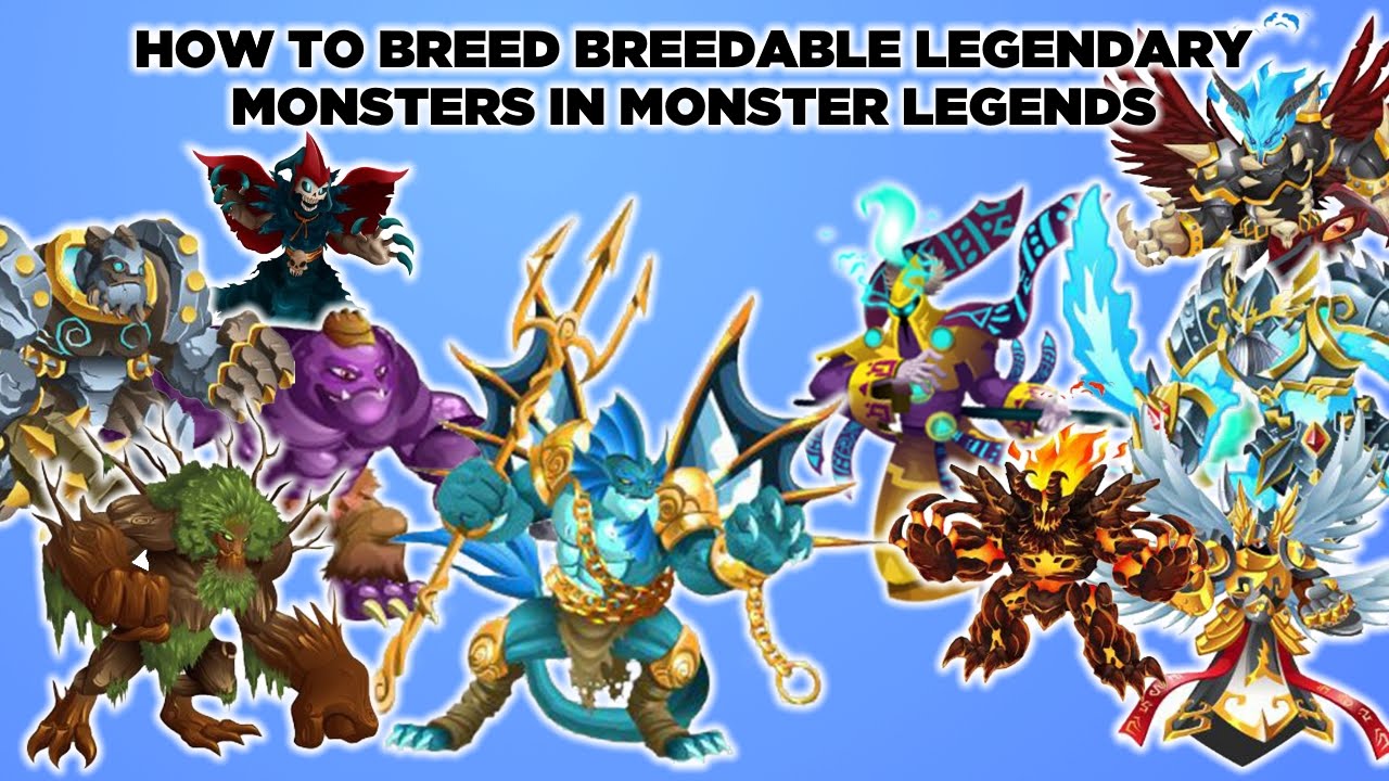 Monster Legends Requested Video How to breed Legendary