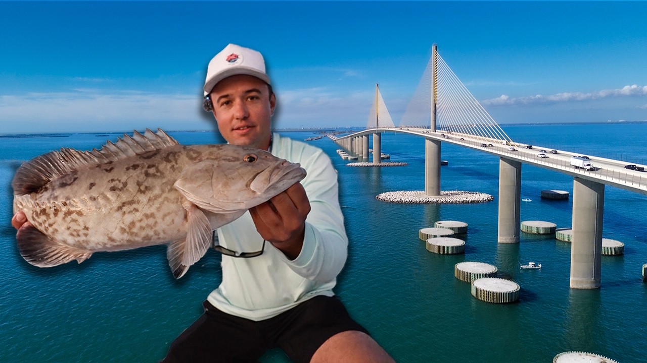 The Skyway Bridge Is Florida’s Most UNDERRATED Fishing Spot!