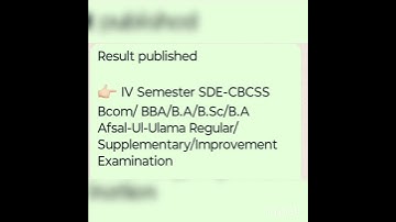 Calicut University result published.....🚫🚫🚫#trending #calicut #viral ##shorts#