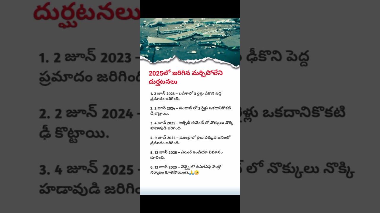 Shocking and Heartbreaking Accidents That Shook India and the World in 2025 | A Wake-Up Call for All