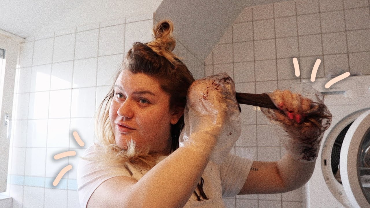 JAG FÄRGAR HÅRET & DET BLIR FULT VLOGG