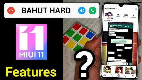 MIUI 11 Features In Hindi | MIUI 11 Redmi Note 7 Pro / POCO F1 / Redmi Note 5 Pro Features