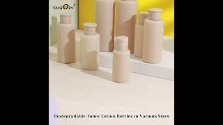 Biodegradable Toner Lotion Bottles in Various Size