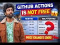 GitHub Actions Is NOT Free | Pricing Explained + Self-Hosted Runners & Jenkins Comparison