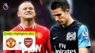 Manchester United 82 Arsenal | Full Premier League Highlights | 2011/12