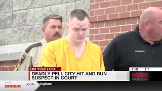 Deadly Pell City hit and run suspect in court
