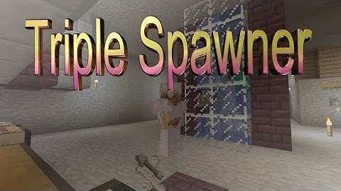 Triple Mob Spawner "Dungeon" Minecraft (xbox 360)
