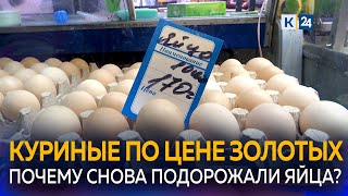 На Кубани резко повысились цены на куриные яйца