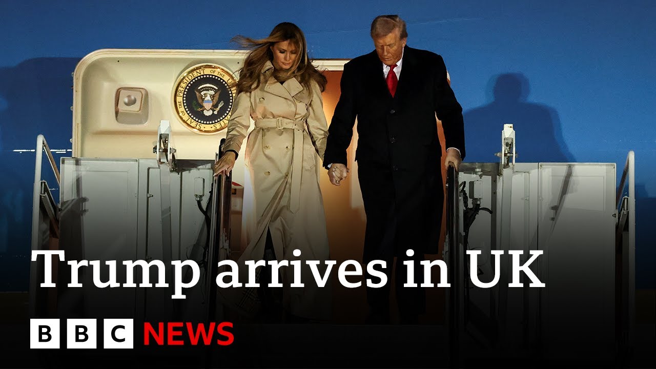 Donald Trump Arives in UK for Second State Visit
