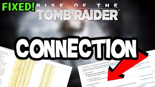 How To LOWER PING & Fix Server/Connection in Rise of the Tombraider
