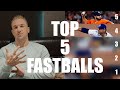 Alex Bregman's Top 5 BEST AND HARDEST FASTBALLS to hit against in the MLB