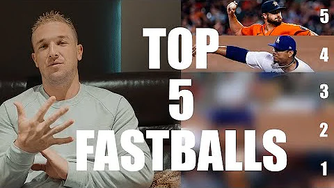 Alex Bregman's Top 5 BEST AND HARDEST FASTBALLS to...