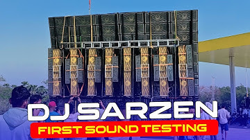 Dj Sarzen Sound Testing Motto Mela 2025 // First Testing