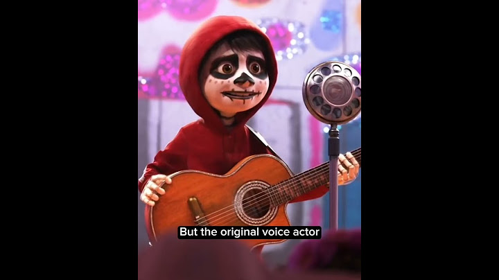 The original voice actor of Miguel in Coco was changed because he hit puberty #shorts #viral