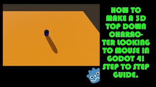 Making a 3D Top-Down Character Controller in Godot 4!