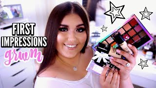 TRYING HOT NEW PRODUCTS | First Impression GRWM ♡ Deanna Borocz