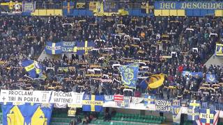 Hellas Verona - Torino 2-1: Tifo Curva Sud Verona