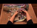 Destroying a jigsaw puzzle in slow motion