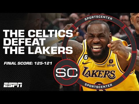 NO CALL CONTROVERSY 👀 Celtics defeat Lakers in OT, 125-121 | SportsCenter