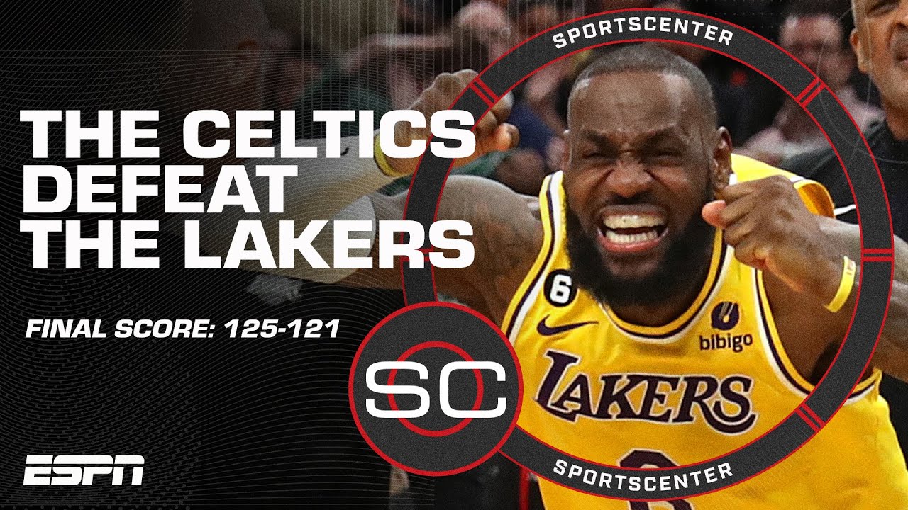 NO CALL CONTROVERSY Celtics defeat Lakers in OT 125-121 | SportsCenter – ESPN