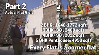 Ss leaf Flat Visit (All sizes 2/3/4 BHK) &5Bhk Penthouse