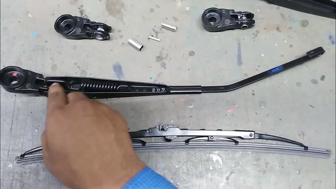 how to made car wiper assembled car wiper child parts name. Who made