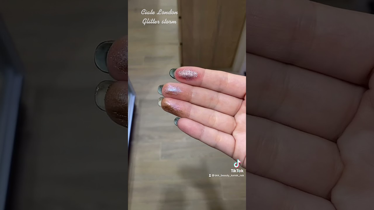 Любимая Ciate London Glitter Storm swatches/ свотчи/ часть 2