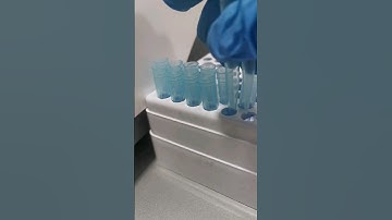 refilling blue pipette tips #laboratory #medtechstudent #cls #mls #lab #medtechworld #chemistry