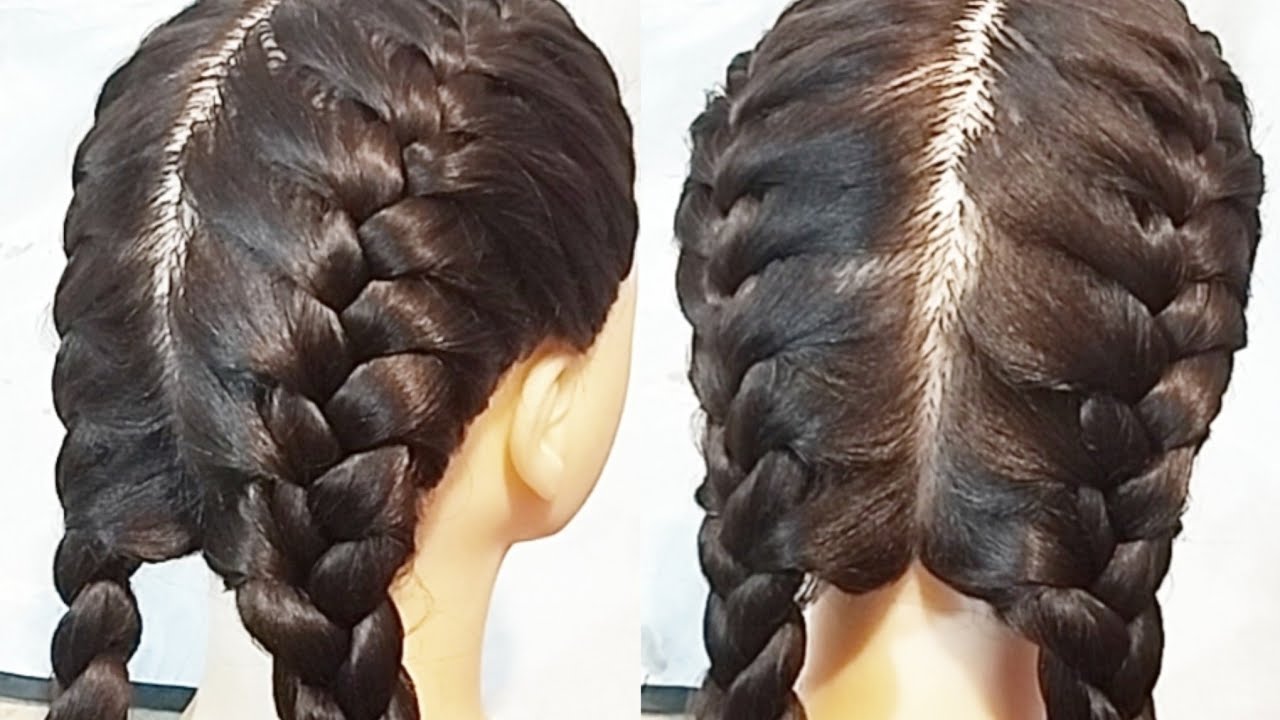 How to french braid hair style girls | french choti design | lambe balaon k  choti kase banaie 