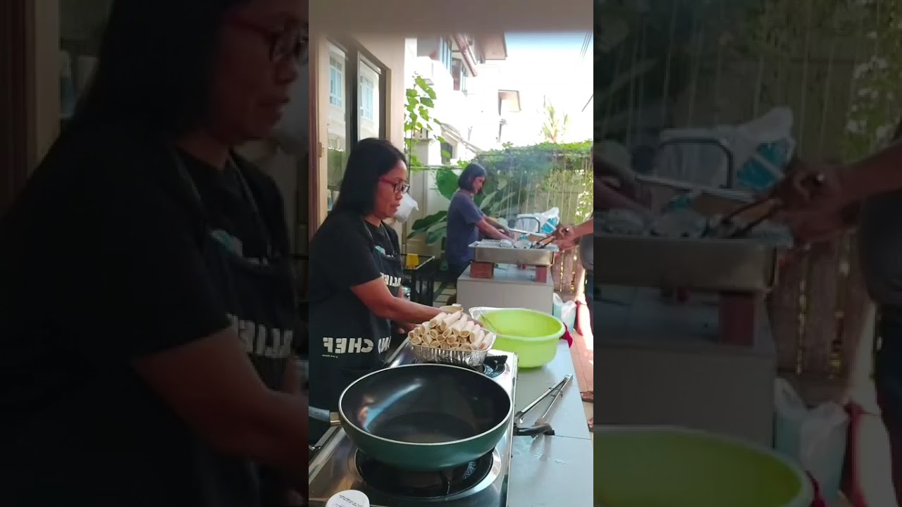 GRILLING FISH FOR MY BIRTHDAY PARTY AT HOME | IYACHE & MOM