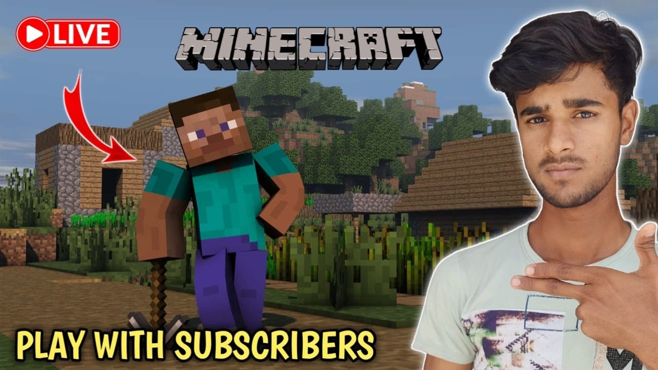 Minecraft Live Stream Hindi 🔥 | New World, New Adventure - YouTube