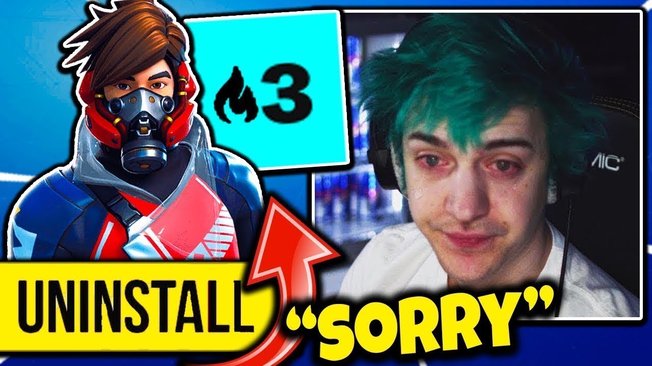 NINJA *DEPRESSED* & *CRYING* for LACK of POINTS! (Fortnite FUNNY ...