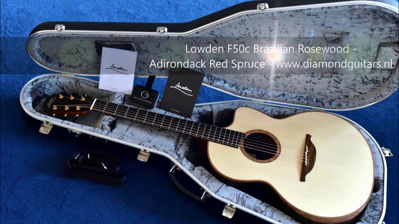 Amazing F50c Mastergrade Brazilian Rosewood - Adirondack Red Spruce