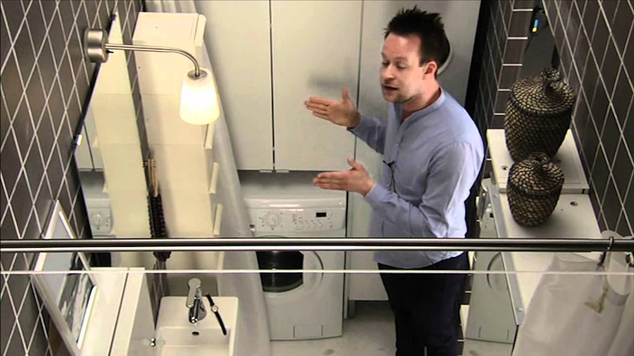 ΙΚΕΑ Έξυπνο μπάνιο με χώρο για πλύσιμο. - YouTube