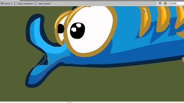 flash character attack animation (submarine)