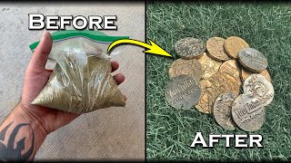 Casting Custom BRASS Coins From Wax Molds - Easy DIY Coin Making