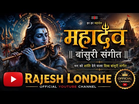 🔱 Divine Mahadev Flute Music | Peaceful Shiva Meditation | Relaxing Bansuri Instrumental
