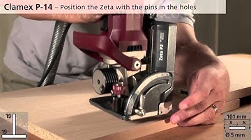 Lamello Clamex P-14 Dividers with CNC