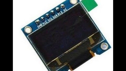 STM32. Дисплеи. Часть 4. OLED. SSD1306. I2C. CMSIS.