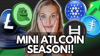Mini altcoin season happening now!? Altcoins set to explode - $LTC, $STRK, $PEPE, $KAT