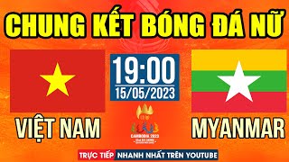 Trực Tiếp Chung Kết | Nữ VIỆT NAM vs MYANMAR | Trực Tiếp Bóng Đá Hôm Nay | Sea Games 32 screenshot 4