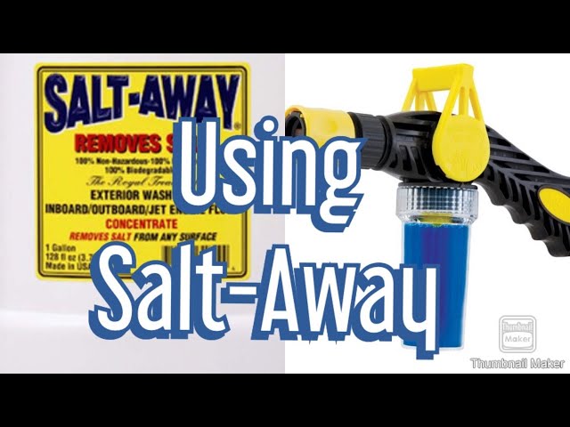 Removing SALT From YOUR BOAT! 