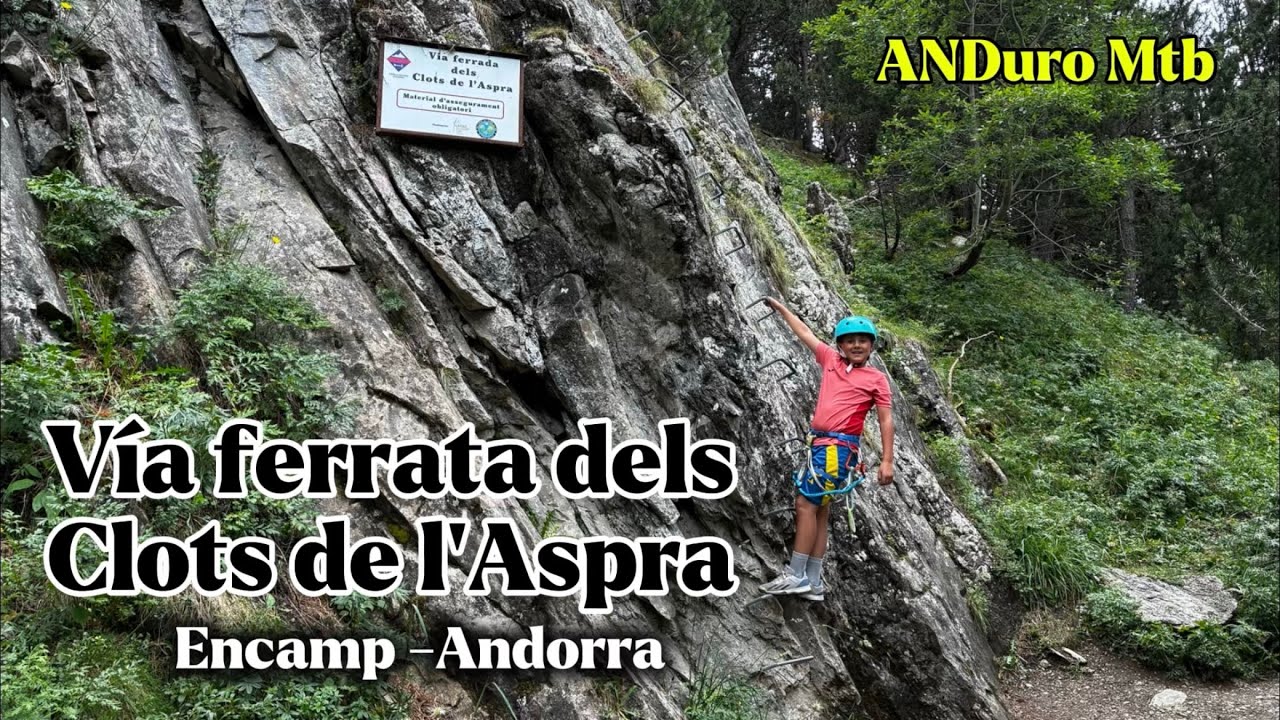 Vía ferrata dels Clots de l’Aspra K1-K2 (iniciación) 
